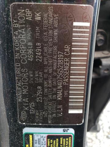 Photo 11 VIN: KNALN4D75G5218197 - KIA CADENZA 