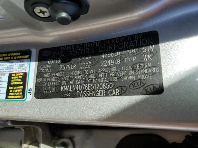 Photo 9 VIN: KNALN4D76E5120650 - KIA CADENZA PR 