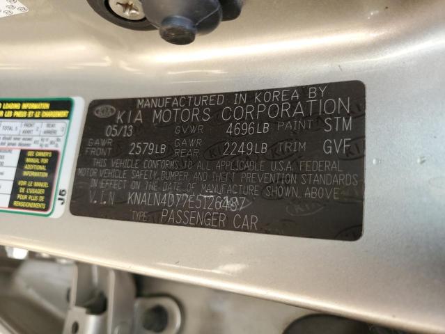 Photo 11 VIN: KNALN4D77E5126487 - KIA CADENZA PR 