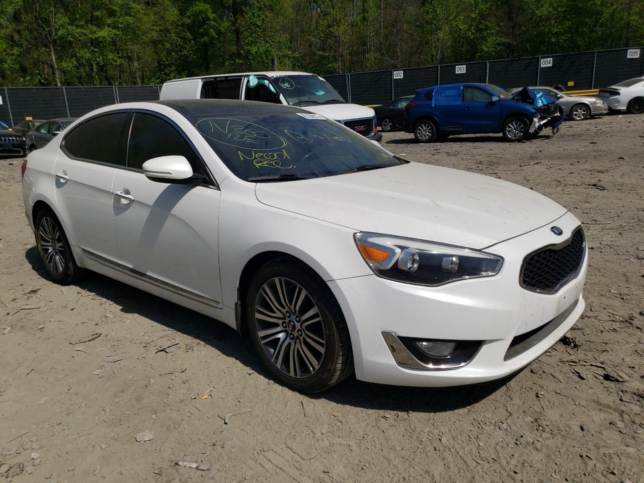 Photo 3 VIN: KNALN4D78E5121265 - KIA CADENZA 