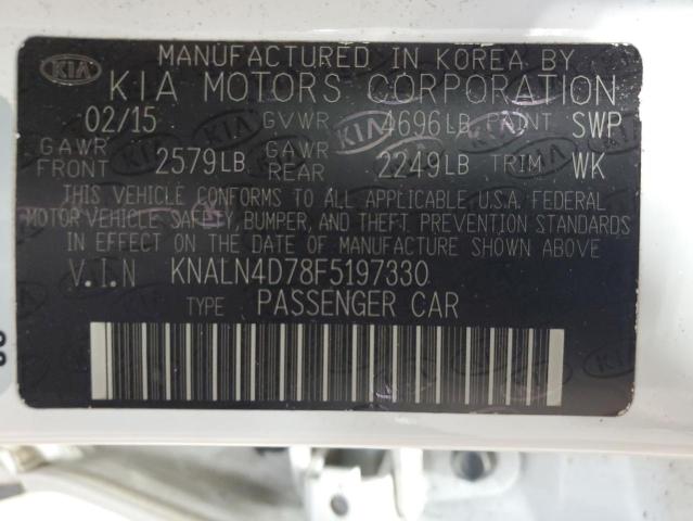 Photo 11 VIN: KNALN4D78F5197330 - KIA CADENZA PR 