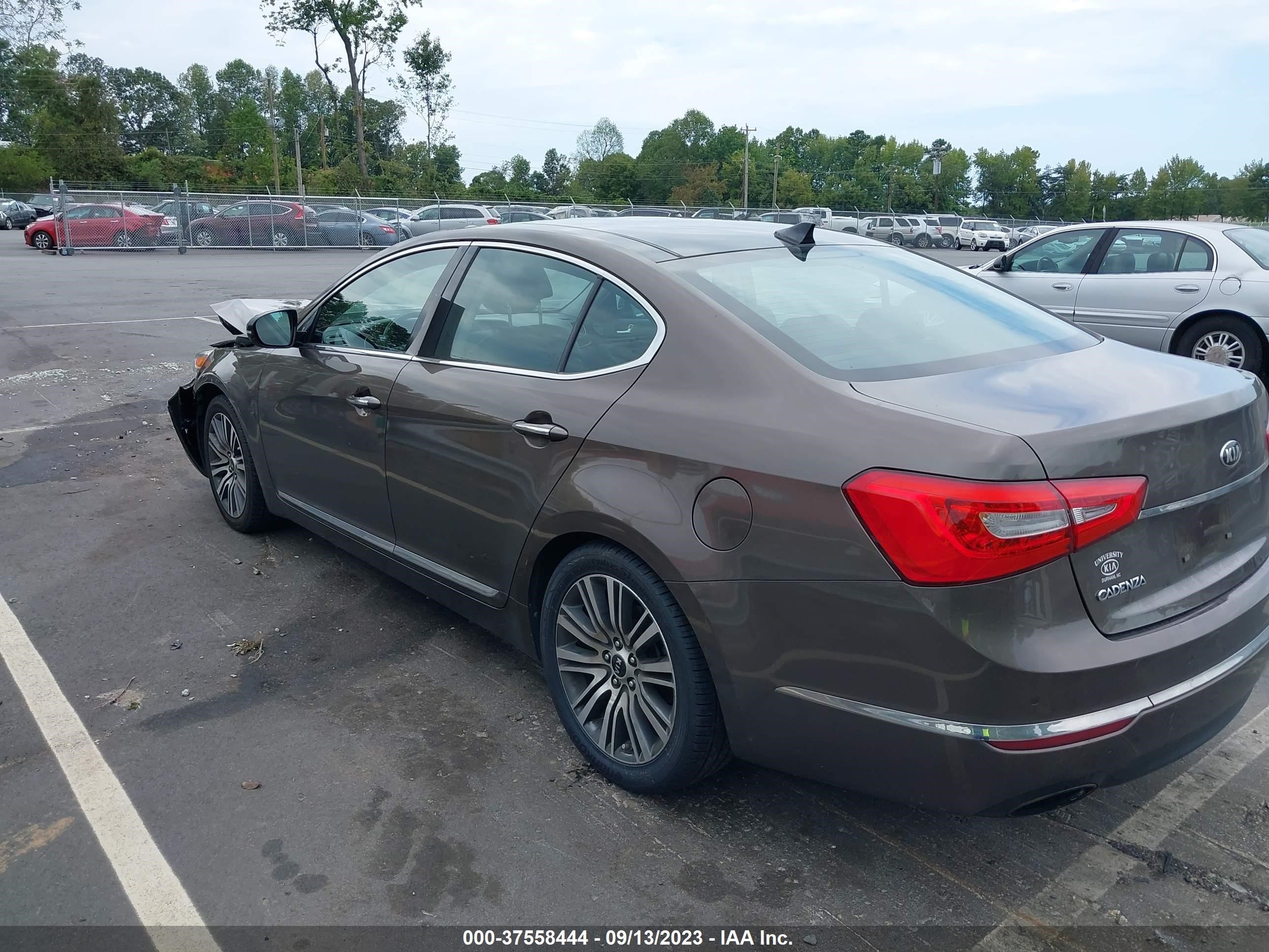 Photo 2 VIN: KNALN4D79E5139824 - KIA CADENZA 