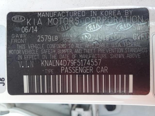 Photo 11 VIN: KNALN4D79F5174557 - KIA CADENZA PR 