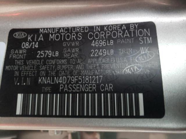 Photo 11 VIN: KNALN4D79F5181217 - KIA CADENZA PR 