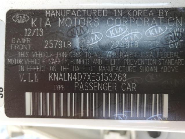 Photo 11 VIN: KNALN4D7XE5153263 - KIA CADENZA PR 