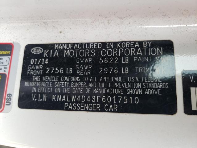 Photo 11 VIN: KNALW4D43F6017510 - KIA K900 