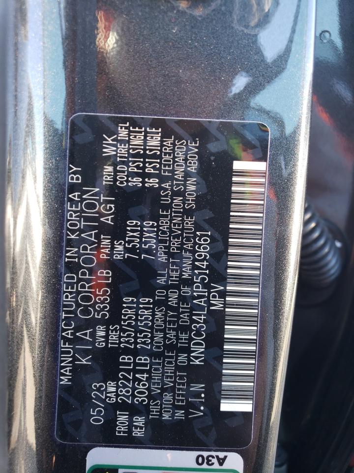 Photo 11 VIN: KNDC34LA1P5149661 - KIA EV6 LIGHT 