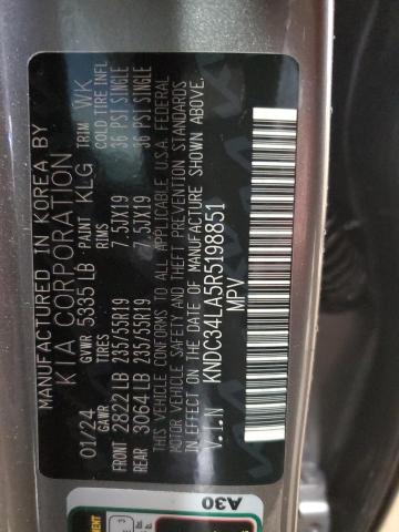 Photo 12 VIN: KNDC34LA5R5198851 - KIA EV6 LIGHT 