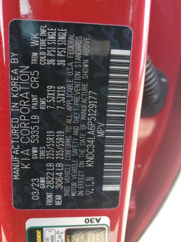 Photo 12 VIN: KNDC34LA6P5129177 - KIA EV6 LIGHT 