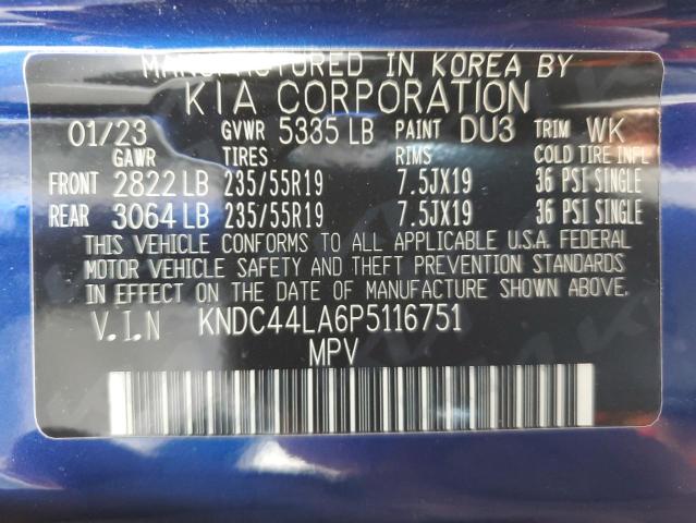 Photo 12 VIN: KNDC44LA6P5116751 - KIA EV6 GT LIN 