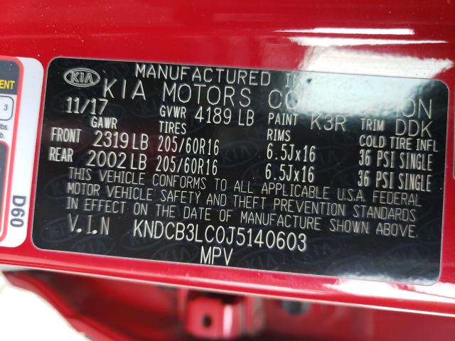 Photo 9 VIN: KNDCB3LC0J5140603 - KIA NIRO FE 