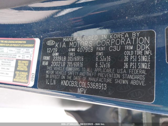 Photo 8 VIN: KNDCB3LC0L5368913 - KIA NIRO 