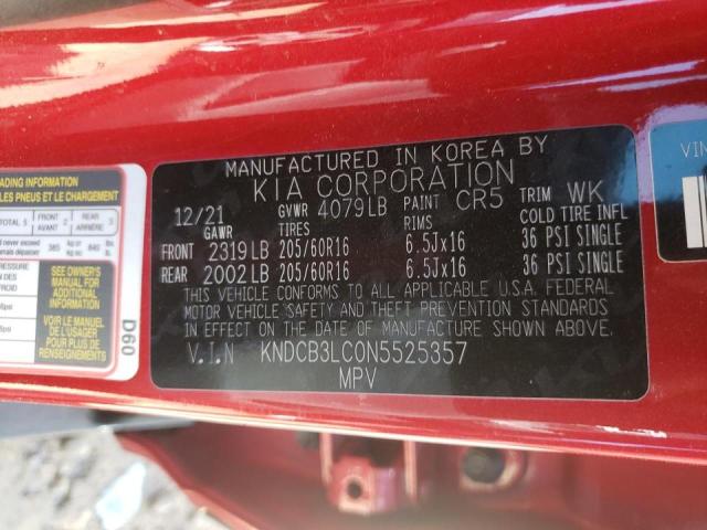 Photo 9 VIN: KNDCB3LC0N5525357 - KIA NIRO LX 