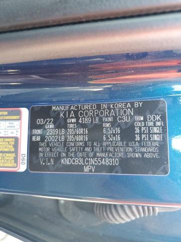 Photo 12 VIN: KNDCB3LC1N5548310 - KIA NIRO LX 