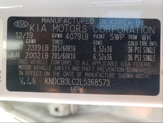 Photo 9 VIN: KNDCB3LC2L5368573 - KIA NIRO LX 