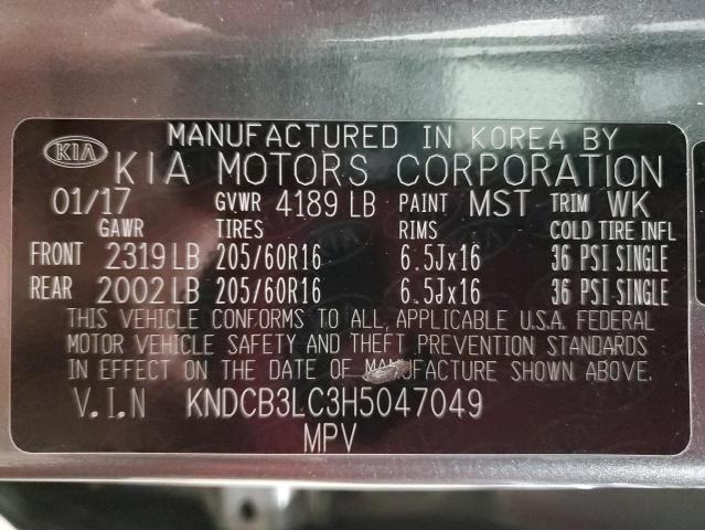 Photo 11 VIN: KNDCB3LC3H5047049 - KIA NIRO FE 