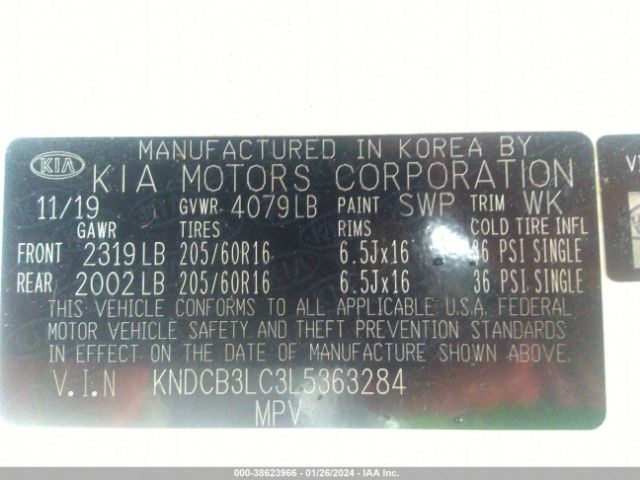 Photo 8 VIN: KNDCB3LC3L5363284 - KIA NIRO 