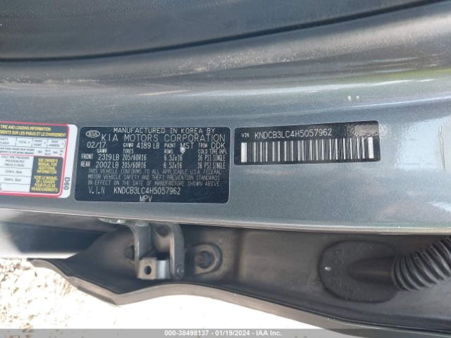 Photo 8 VIN: KNDCB3LC4H5057962 - KIA NIRO 