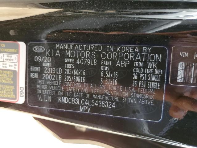 Photo 11 VIN: KNDCB3LC4L5436324 - KIA NIRO LX 