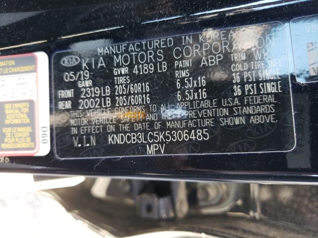 Photo 9 VIN: KNDCB3LC5K5306485 - KIA NIRO FE 