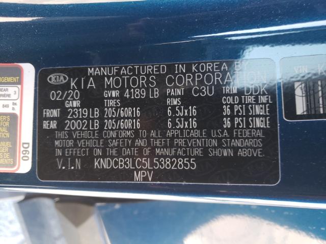 Photo 9 VIN: KNDCB3LC5L5382855 - KIA NIRO LX 