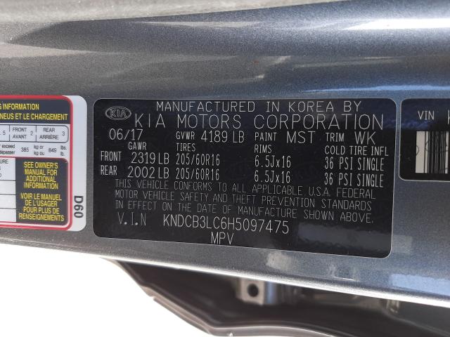 Photo 9 VIN: KNDCB3LC6H5097475 - KIA NIRO FE 