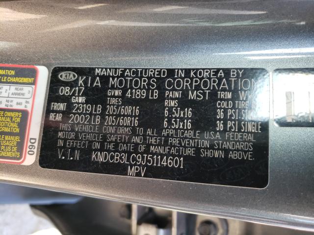 Photo 9 VIN: KNDCB3LC9J5114601 - KIA NIRO FE 