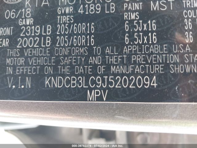 Photo 8 VIN: KNDCB3LC9J5202094 - KIA NIRO 