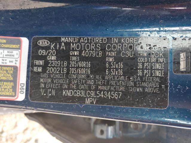 Photo 12 VIN: KNDCB3LC9L5434567 - KIA NIRO LX 