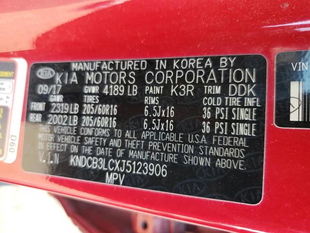 Photo 11 VIN: KNDCB3LCXJ5123906 - KIA NIRO FE 