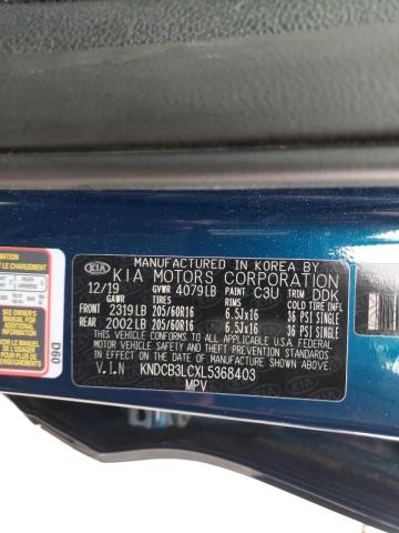 Photo 9 VIN: KNDCB3LCXL5368403 - KIA NIRO LX 