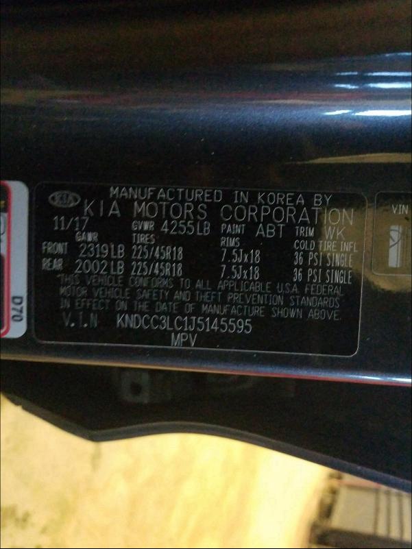 Photo 9 VIN: KNDCC3LC1J5145595 - KIA NIRO 