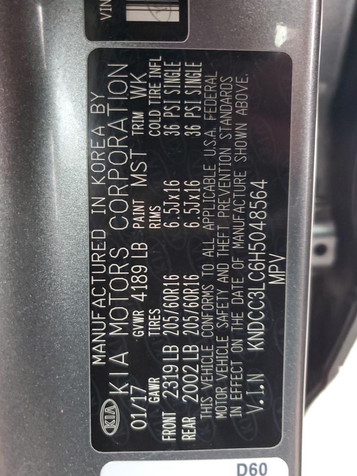 Photo 12 VIN: KNDCC3LC6H5048564 - KIA NIRO 