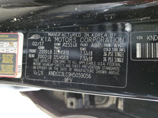 Photo 11 VIN: KNDCC3LC9H5059056 - KIA NIRO EX 