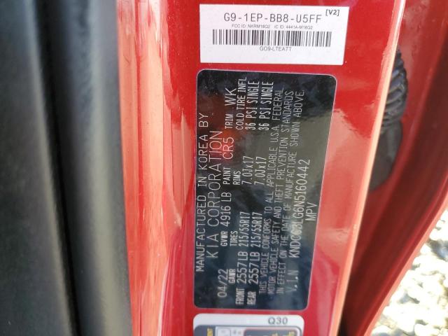 Photo 11 VIN: KNDCC3LG6N5160442 - KIA NIRO S 