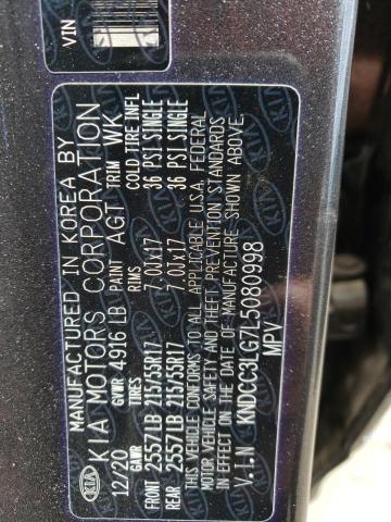 Photo 12 VIN: KNDCC3LG7L5080998 - KIA NIRO EX 