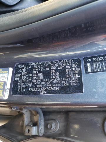 Photo 9 VIN: KNDCC3LG8K5024194 - KIA NIRO EX 