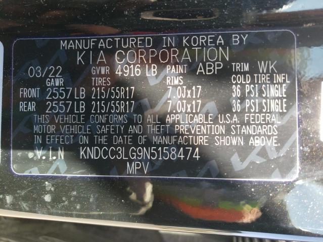 Photo 11 VIN: KNDCC3LG9N5158474 - KIA NIRO S 