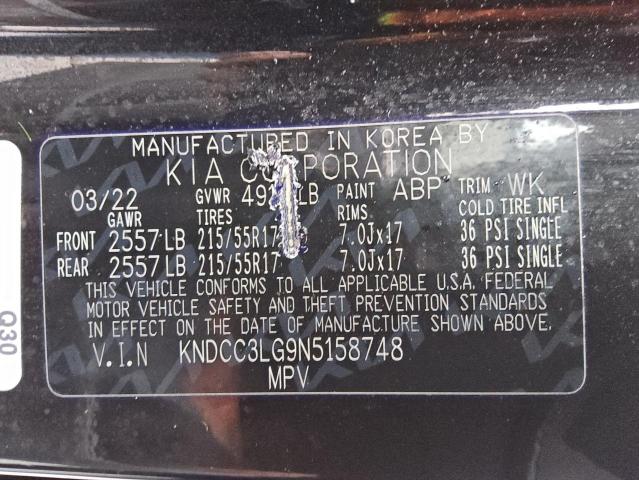 Photo 12 VIN: KNDCC3LG9N5158748 - KIA NIRO S 