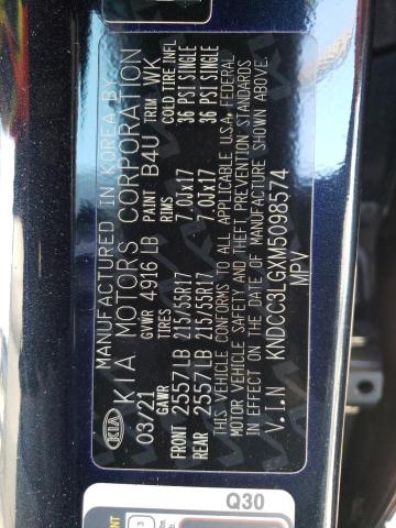 Photo 13 VIN: KNDCC3LGXM5098574 - KIA NIRO 