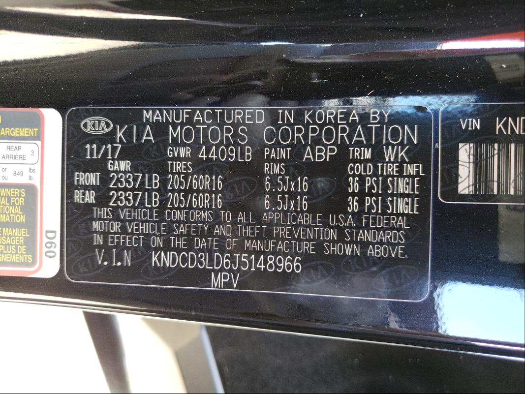 Photo 9 VIN: KNDCD3LD6J5148966 - KIA NIRO 