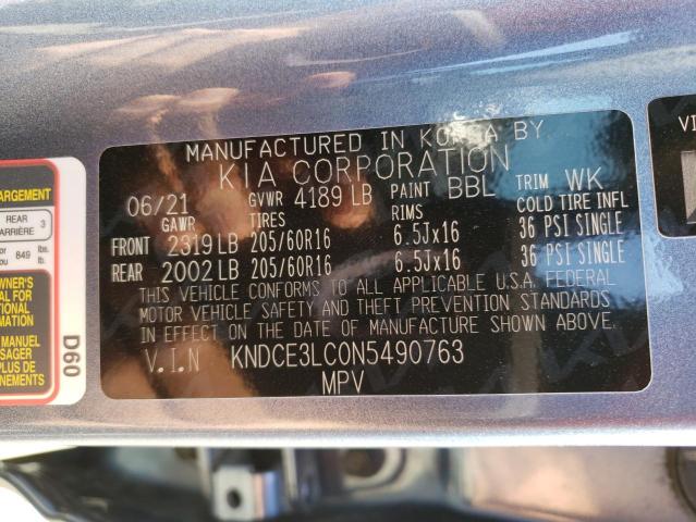 Photo 12 VIN: KNDCE3LC0N5490763 - KIA NIRO EX PR 