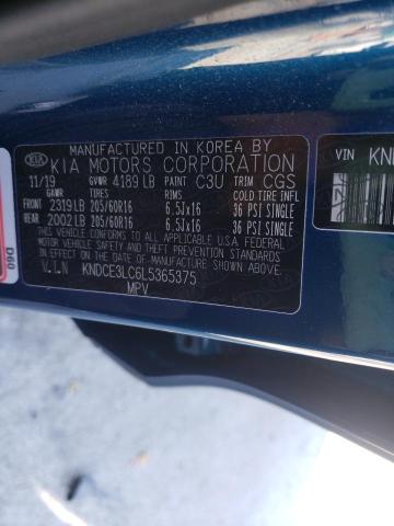 Photo 9 VIN: KNDCE3LC6L5365375 - KIA NIRO EX PR 