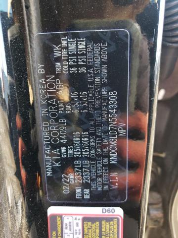 Photo 9 VIN: KNDCM3LD7N5543308 - KIA NIRO LXS 