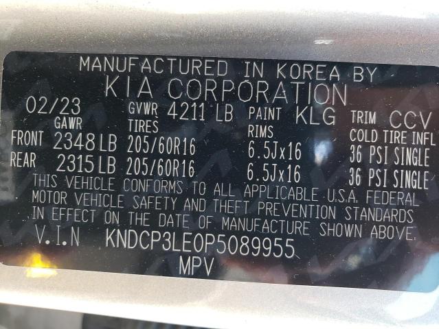 Photo 12 VIN: KNDCP3LE0P5089955 - KIA NIRO 