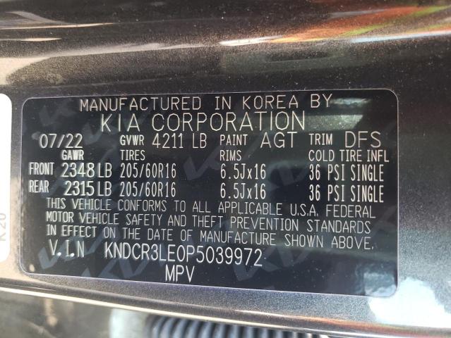 Photo 12 VIN: KNDCR3LE0P5039972 - KIA NIRO EX 