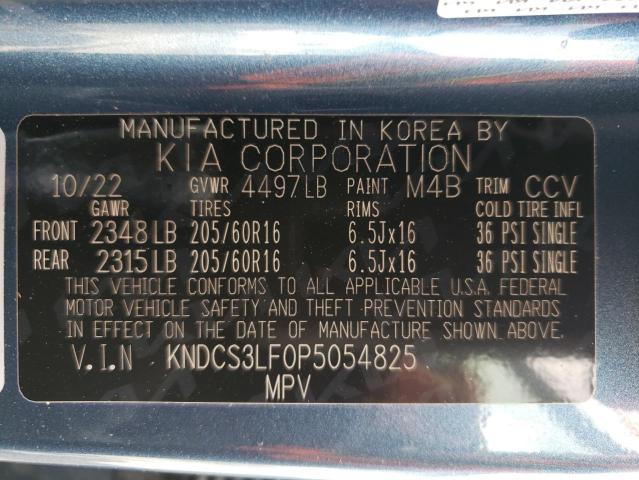 Photo 12 VIN: KNDCS3LF0P5054825 - KIA NIRO EX 