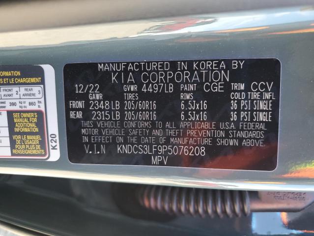 Photo 11 VIN: KNDCS3LF9P5076208 - KIA NIRO EX 