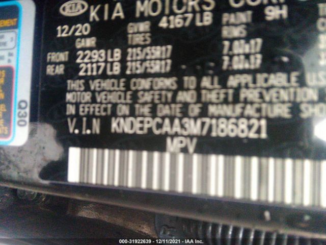 Photo 8 VIN: KNDEPCAA3M7186821 - KIA SELTOS 