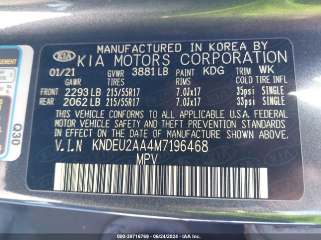 Photo 8 VIN: KNDEU2AA4M7196468 - KIA SELTOS 